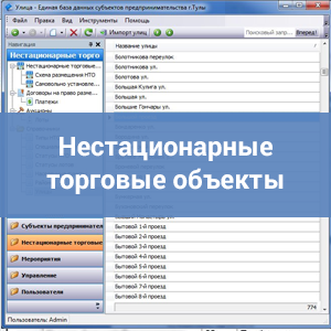 Нестационарные торговые объекты